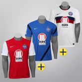 Kit Nike Bahia - Camisa I + Camisa III + Treino